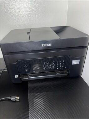 Epson Black All-in-One Inkjet Printer with Control Panel